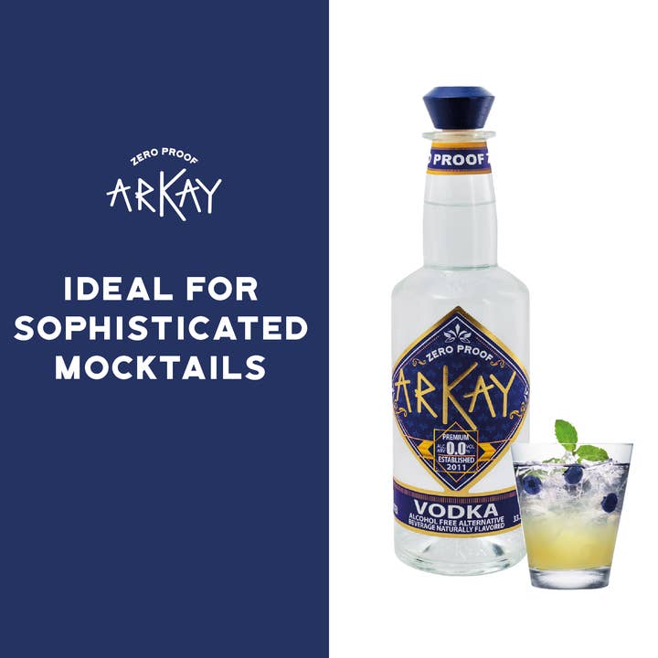 Arkay - Wholesale Non-Alcoholic Spirits/Wine/Beer - Arkay Zero Proof Vodka Alternative