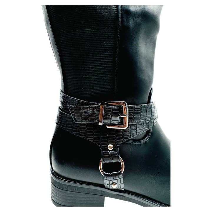 Rentoes - Wholesale Boots - Women's - Ladies' Stretchy Knee High Boots FR695