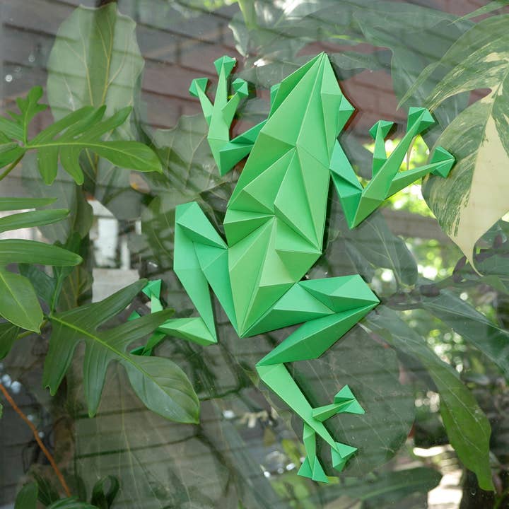 Groda Origami Väggkonst för wholesale av PAPERCRAFT WORLD