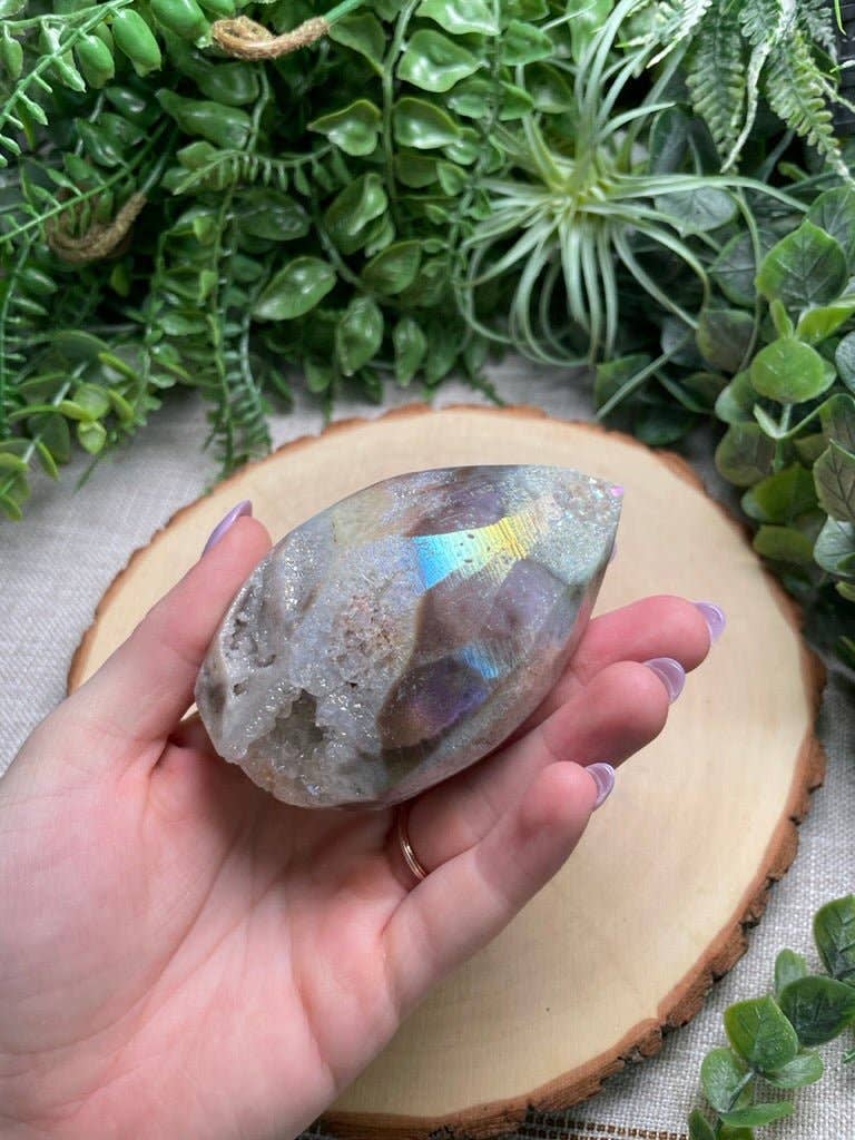 Copper Ashes - Wholesale Spiritual Stone/Crystal - Aura Plated Sphalerite Freeform14