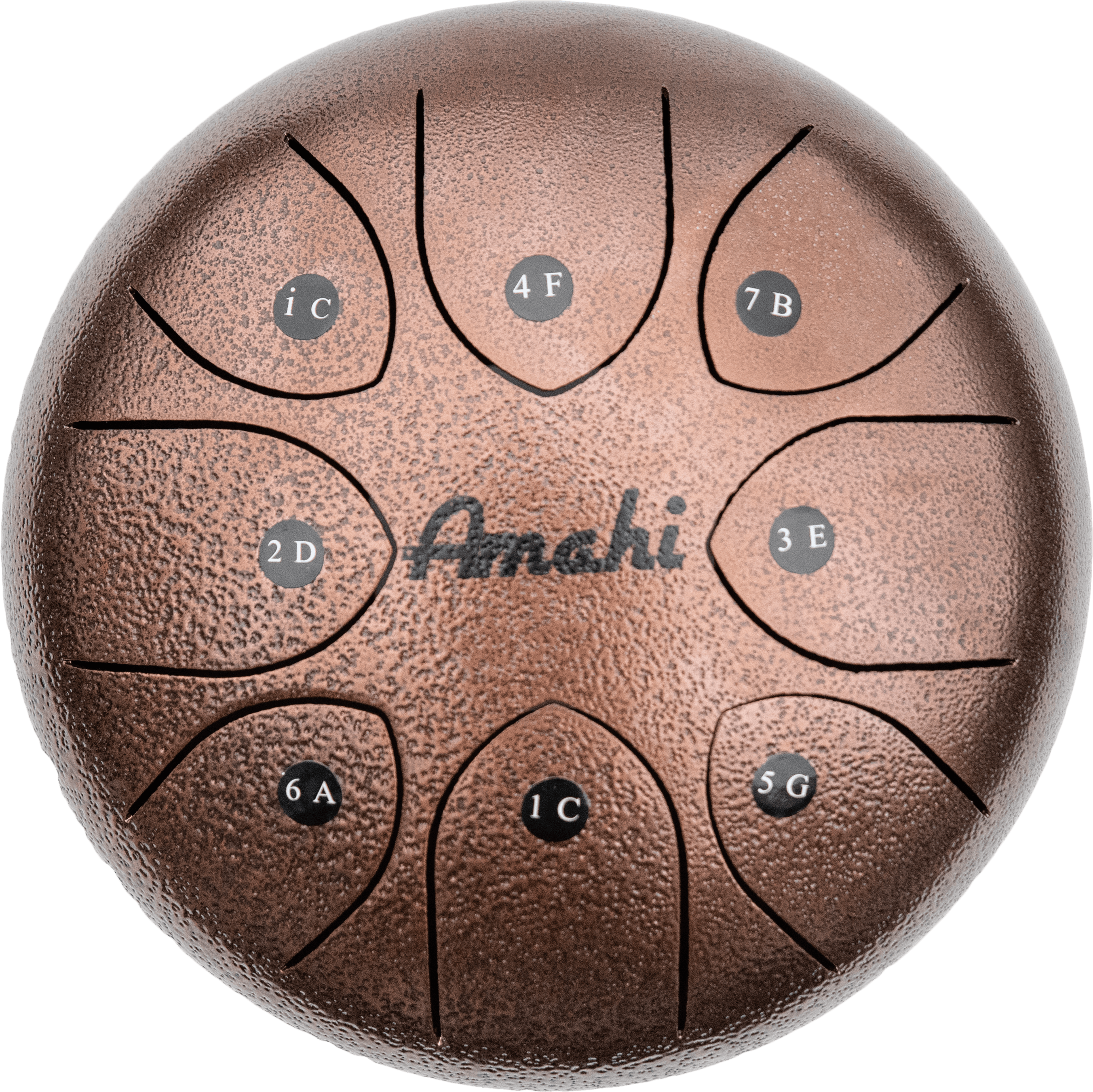 Amahi Ukuleles – Engroshandel Musikinstrument – Amahi 8" ståltunge tromme4