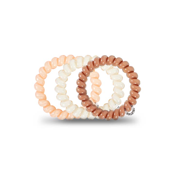 TELETIES - Wholesale Hair Tie - Spiral Hair Coils | Large| For the Love of Nudes Hair Ties