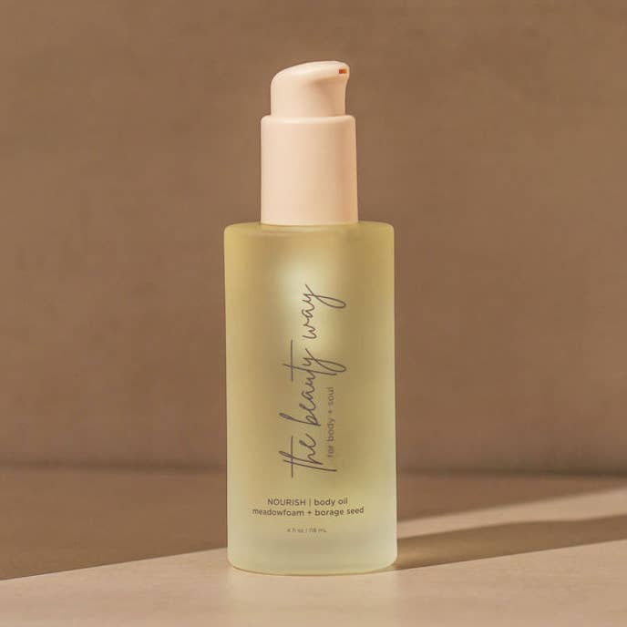 NOURISH | body oil for wholesale by the beauty way