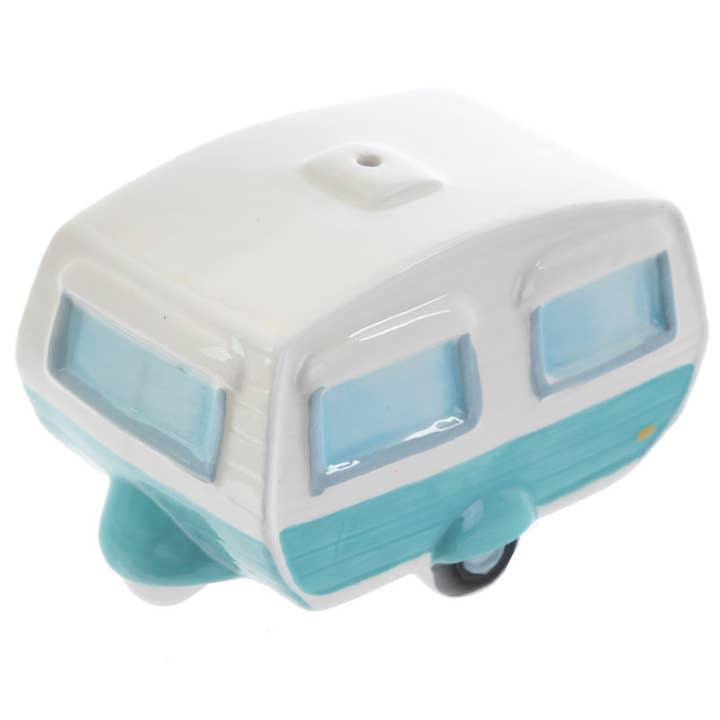 Puckator Ltd - Wholesale Salt & Pepper Shaker Set - Caravan Ceramic Salt and Pepper Set