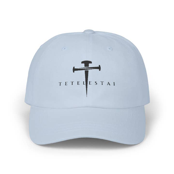 Seeds of Truth Designs - Wholesale Baseball Cap - Unisex - Minimalist Tetelestai Dad Cap, Casual Unisex Gift4
