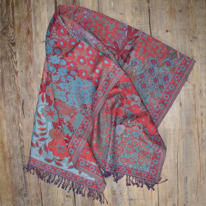 Plaid en coton doux, unique en son genre pour la vente par Dupatta Designs