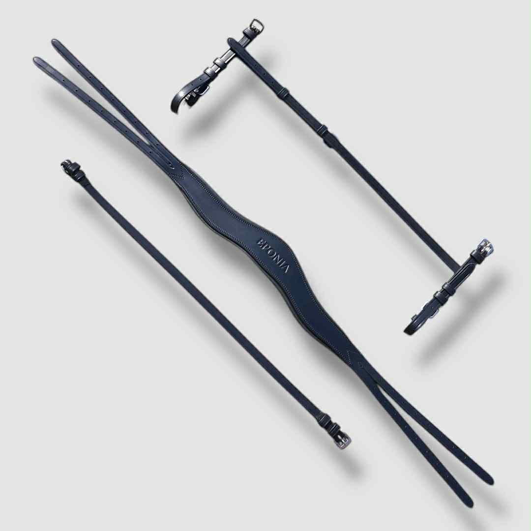 EPONIA EQUESTRIAN LIFESTYLE - Wholesale Horseback Riding Gear - Hackamore Bridle bitless  - Italian leather excl shanks4