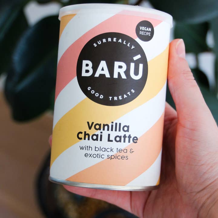 Belgium's Chocolate Source - Wholesale Hot Cocoa Mix/Kit - Barú Drinking Powder - Spiced Vanilla Chai Latte in Canister5