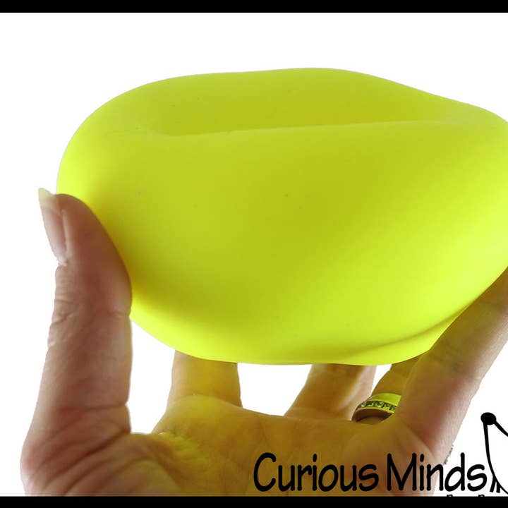 Curious Minds Toys - Wholesale Stress Relief Ball/Dough - 1 Jumbo 4" Doh Stress Stretch Ball - Moldable Pinch Poke Se6