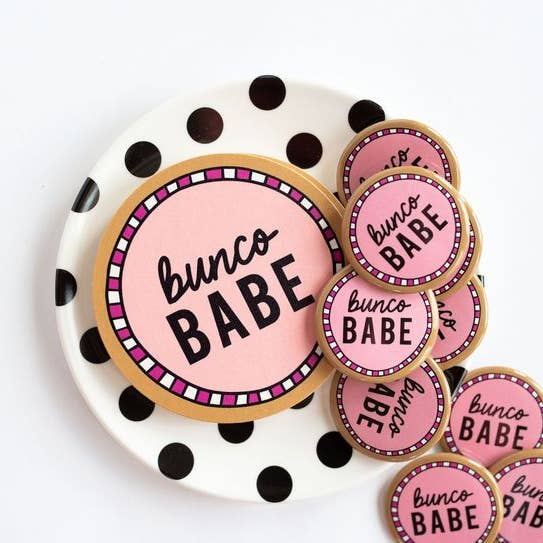 Francine and Georgia – Engroshandel Reversnål/knap – Bunco Club-knap4