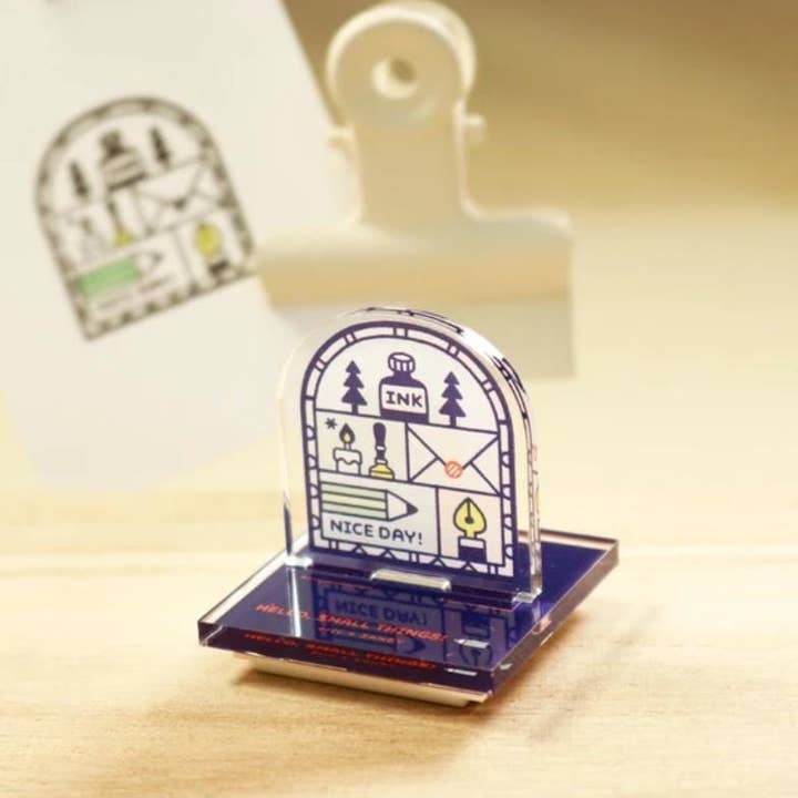 「FUNJI」In Japan - Wholesale Rubber/decorative stamp - Eric × SANBY Acrylic Stand Stamp Vol.2 | 3 Designs1