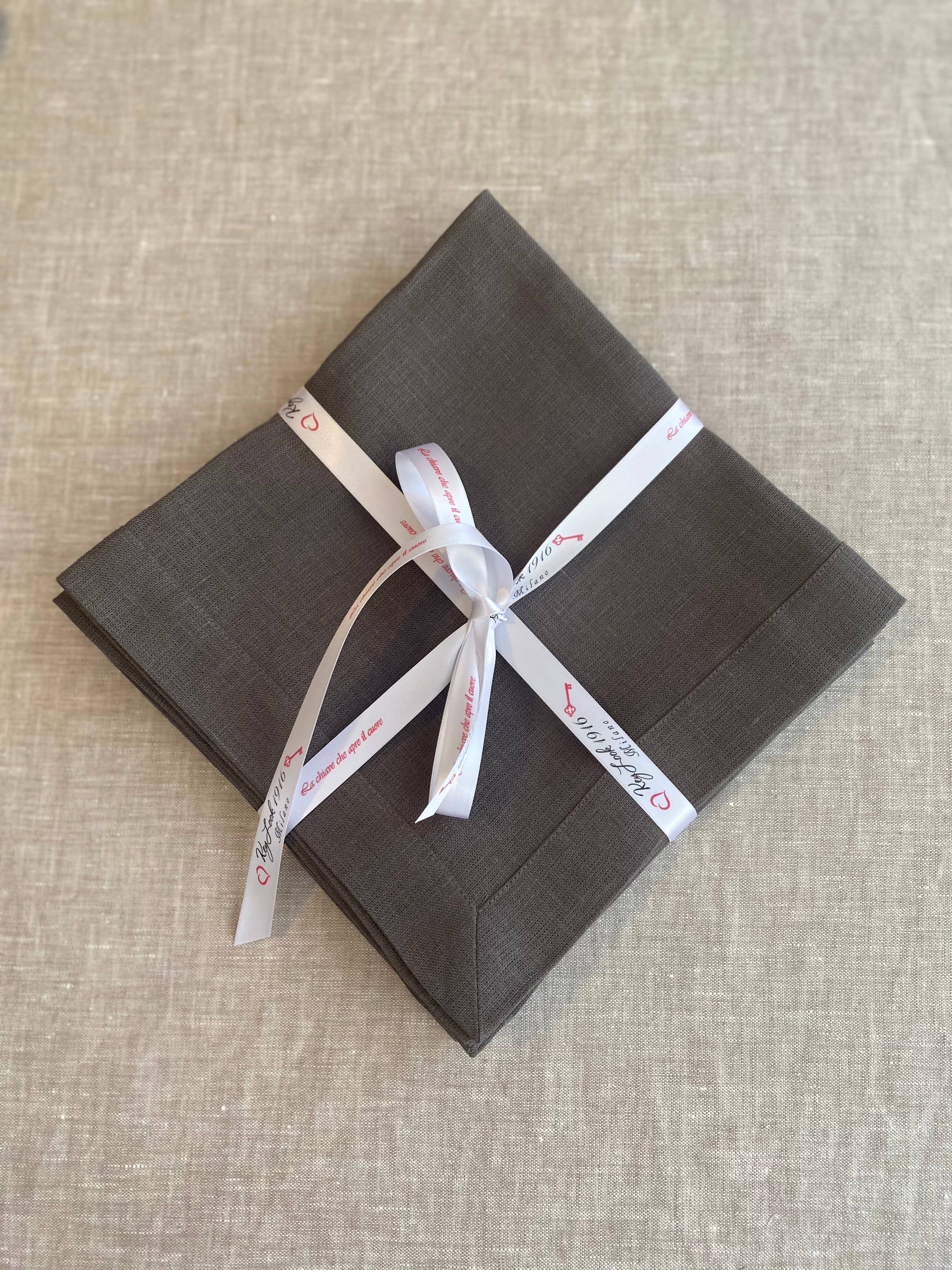 KEY LOOK1916 MILANO - Wholesale Dinner & Cloth Napkin - Linen napkins with frame11