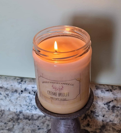 Angels Touch Candle Co. - Wholesale Jar/Filled Candle - Creme Brulee4