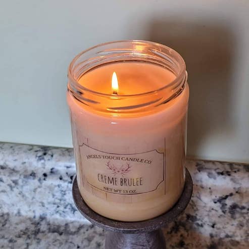 Angels Touch Candle Co. - Wholesale Jar/Filled Candle - Creme Brulee4