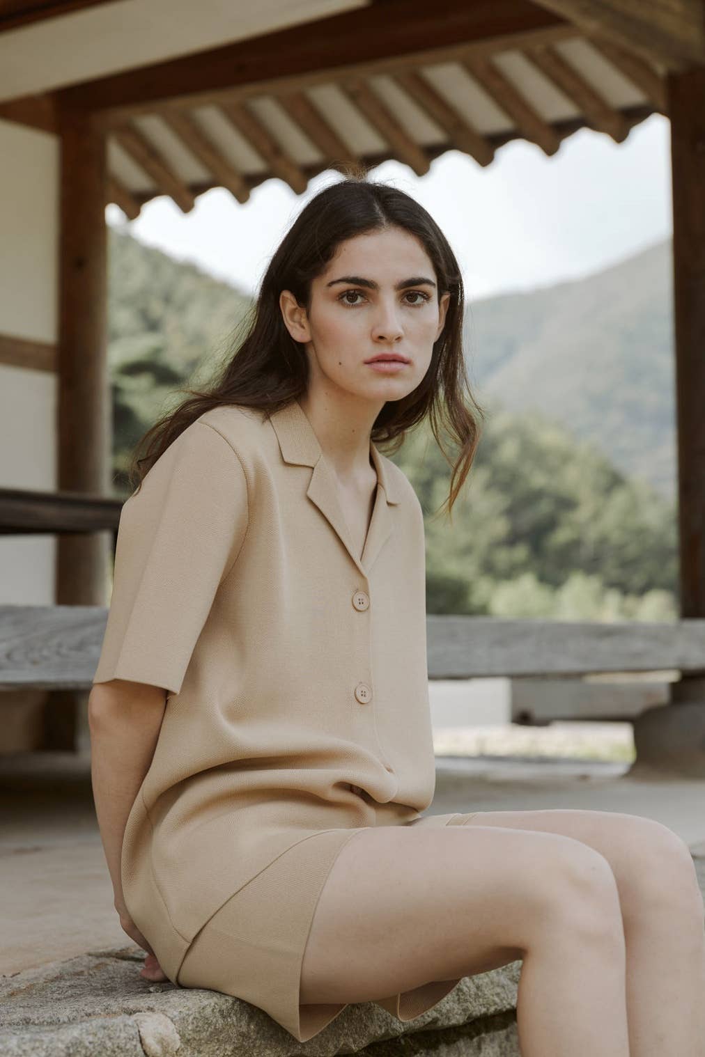 MOD REF - Wholesale Button Down Shirt - Women's - The Nyla Top1