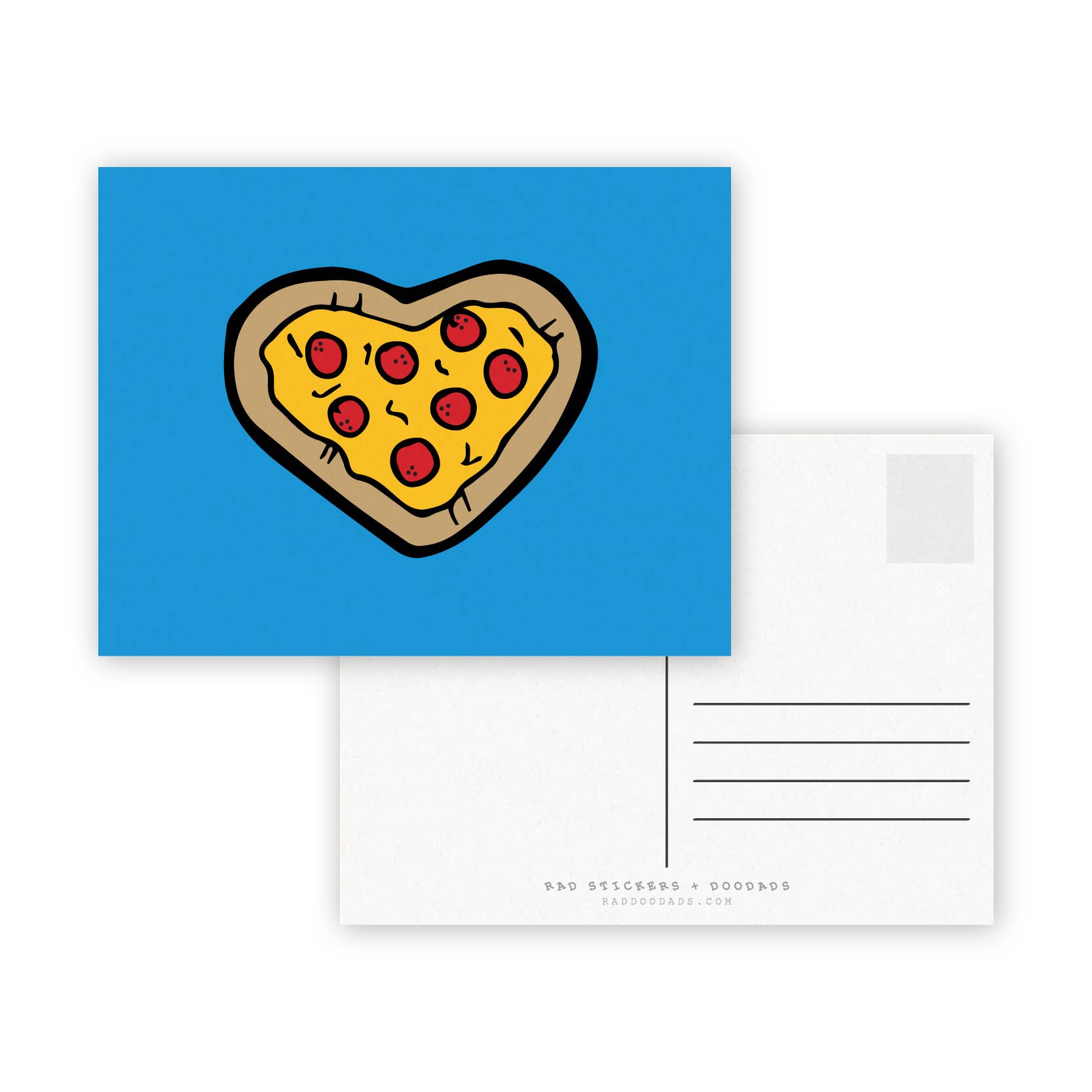 RAD Stickers + Doodads – wholesale Postcard – Custom Postcards7