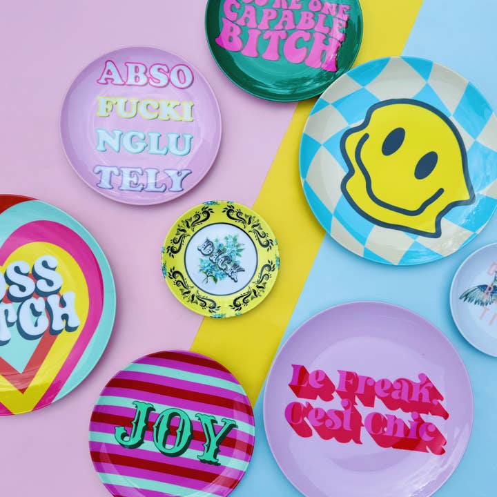 ART WOW – Prato por atacado – Placas 'Boss Bitch' de Giddy Kipper2