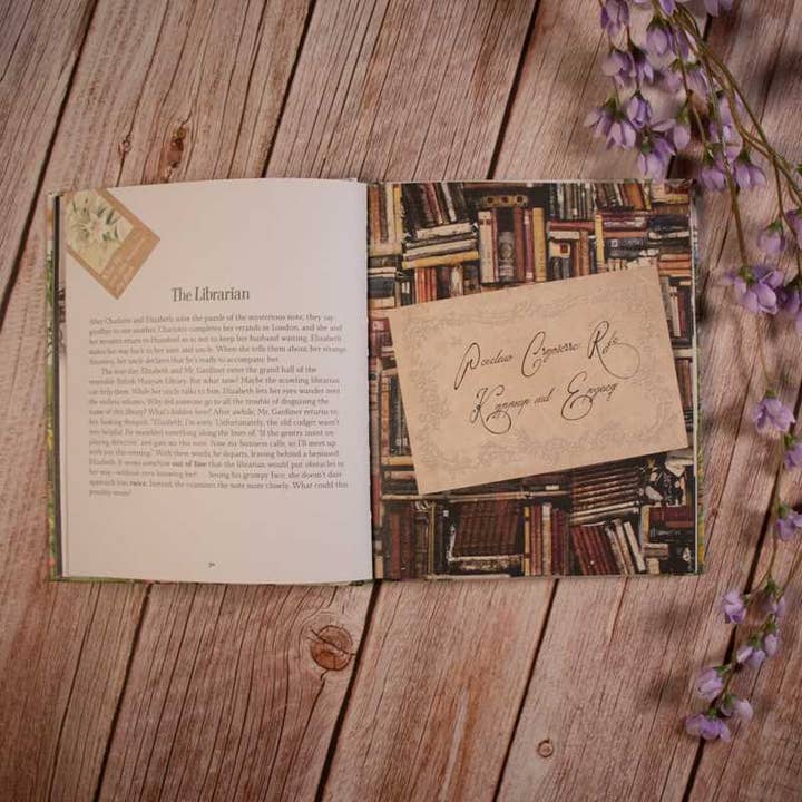 Simon & Schuster - Wholesale Coloring & Activity Book - Adult - Jane Austen Escape Room Book by5