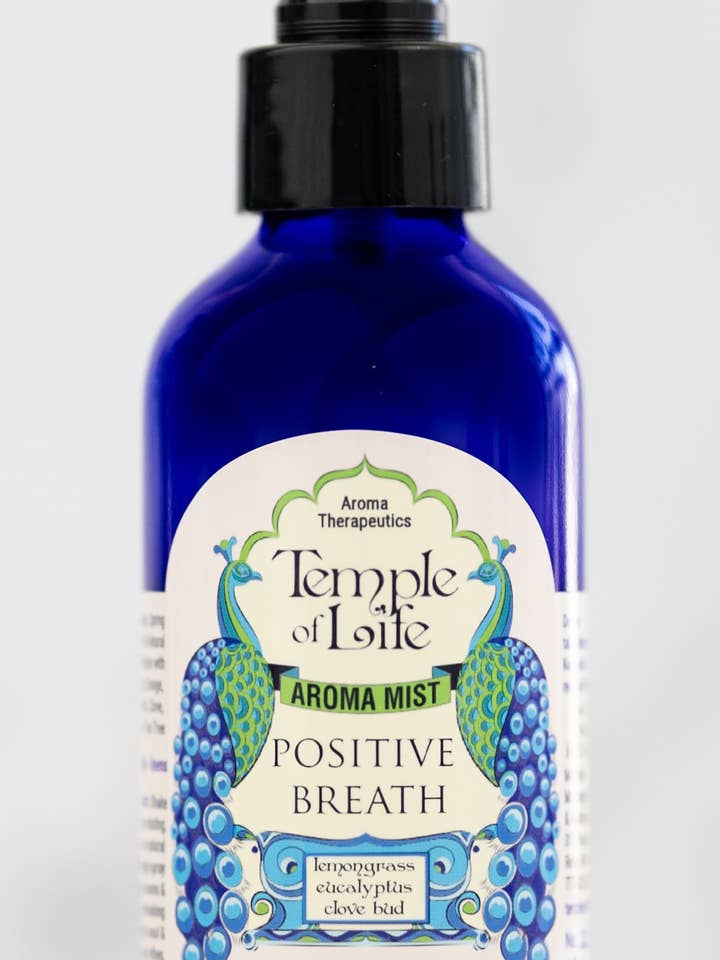 Aroma Mist | Positive Breath | Deepen the Breath | Protect for wholesale by Temple of Life Oils & Perfumes