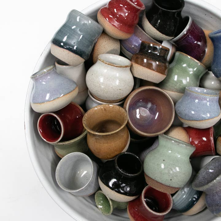 Sara Pilchman Ceramics - Wholesale Decorative Plate/Dish/Bowl - TinyPots Mix9