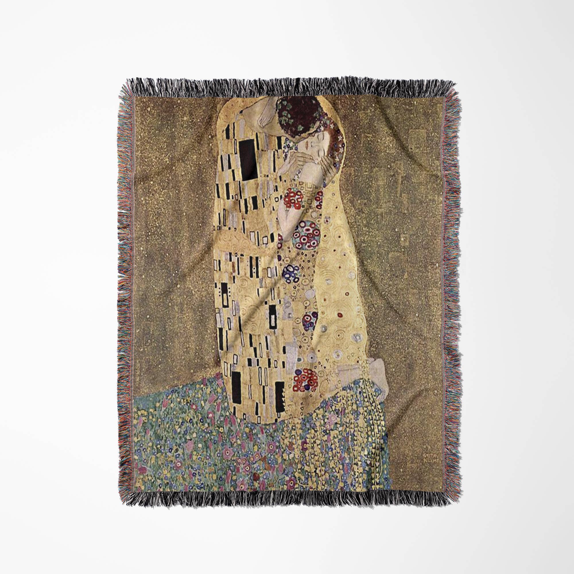 3dRose - Wholesale Throw Blanket - 3dRose, Famous Klimt Painting The Kiss, Blanket0