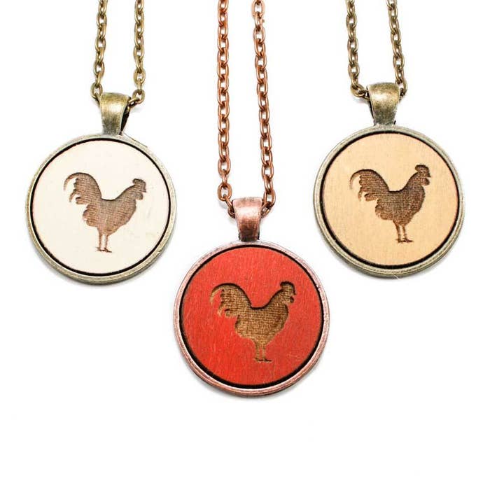 Liten Cameo hänge - tupp för wholesale av Once Again Sam