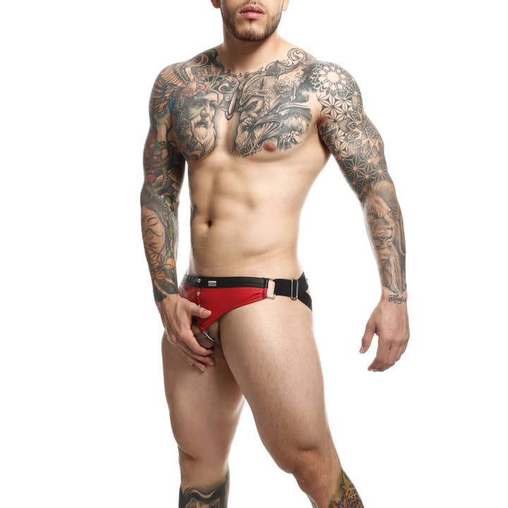 Malebasics Underwear - Vente Sex toys - Jockstrap pour cockring DONGEON par MOB1