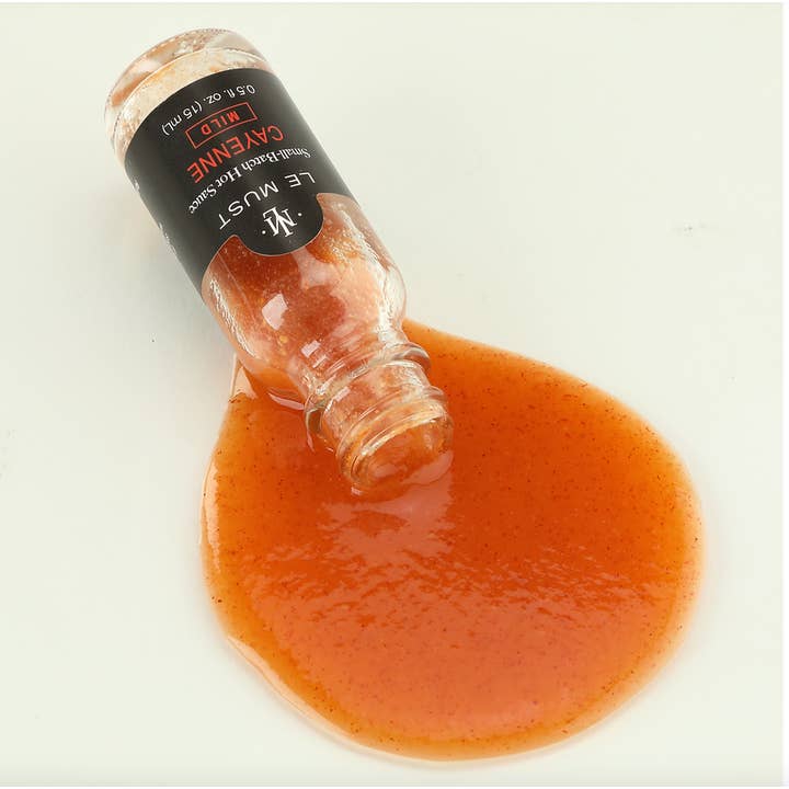 Le Must Condiments - Wholesale Hot sauce - Cayenne "Small Batch" Hot Sauce 0.5oz1