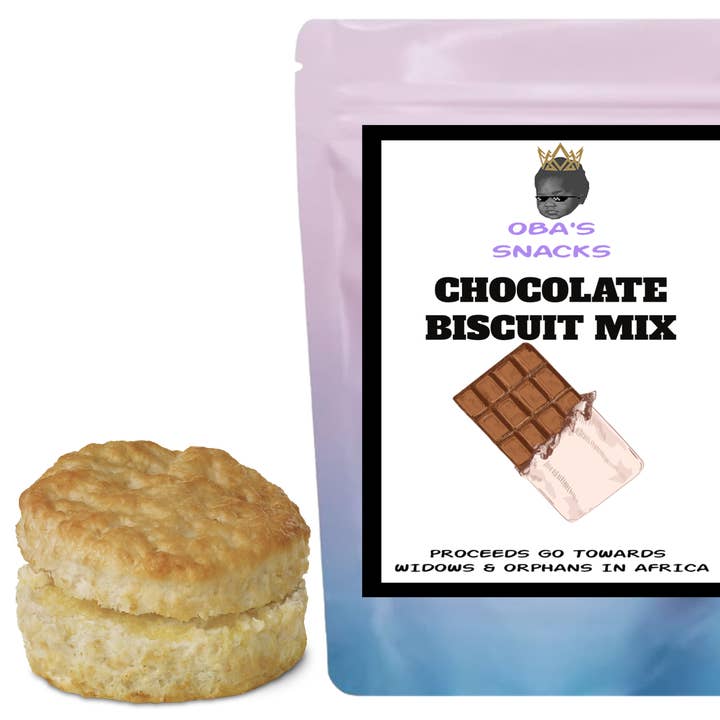 Miscela per Biscotti al Cioccolato | Basta Aggiungere Latte | Piccola Produzione per la vendita all'ingrosso da parte di Oba's Snacks