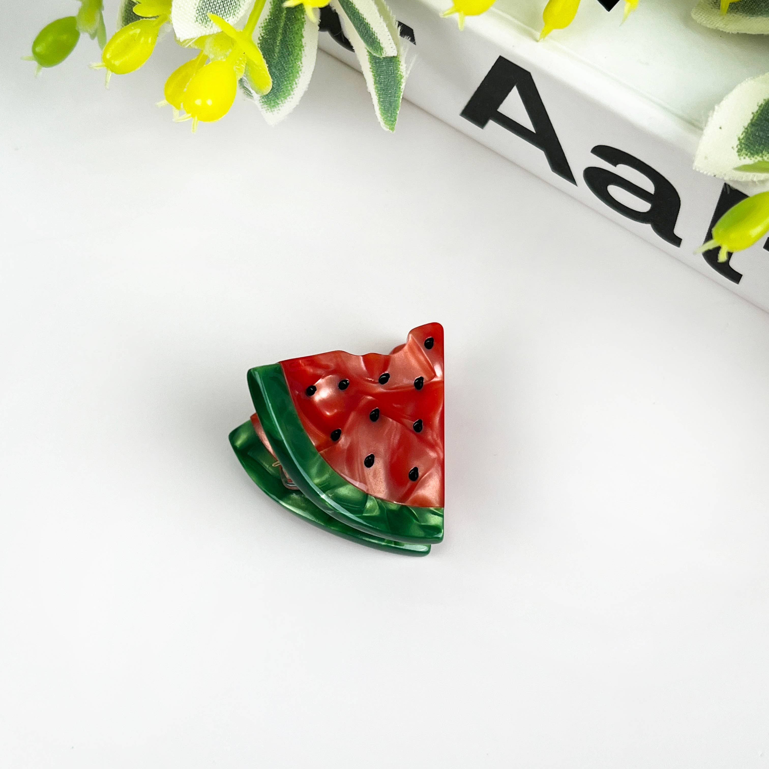 TheDivaSoap - Wholesale Haarclip - Dames - Kleine haarclip met fruitmotief, haaraccessoires van 3 cm15