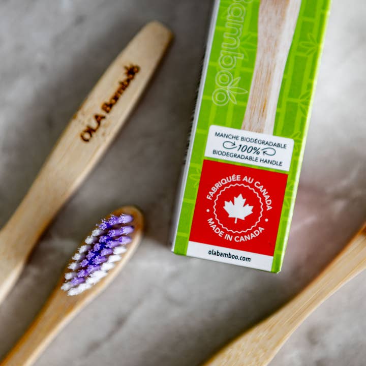 OLA Bamboo - Wholesale Toothbrush - Made in Canada - Bamboo Toothbrushes