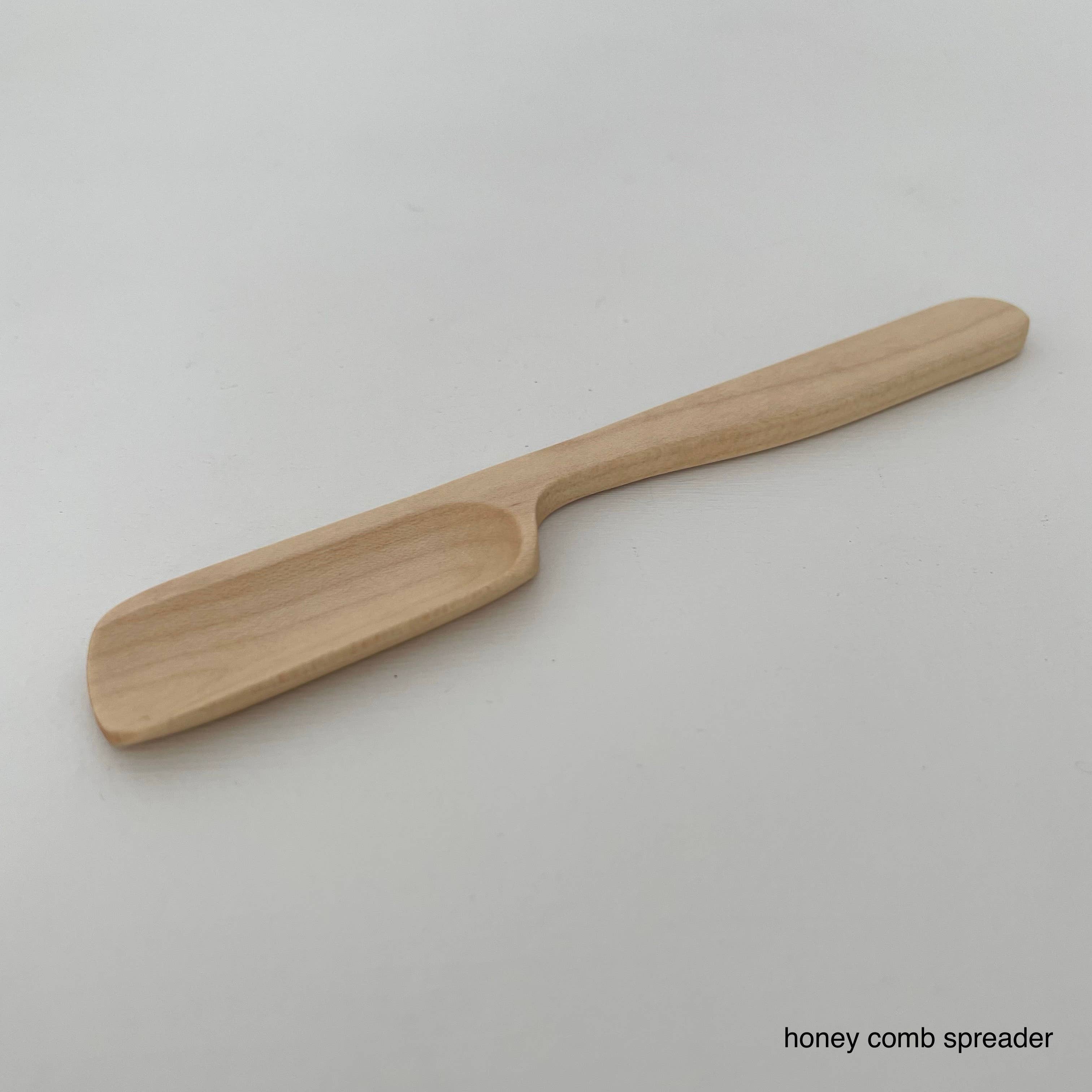 fort & field - Wholesale Serving Utensil - Handcrafted maple wood honey jam coffee scoop spoon spreader4