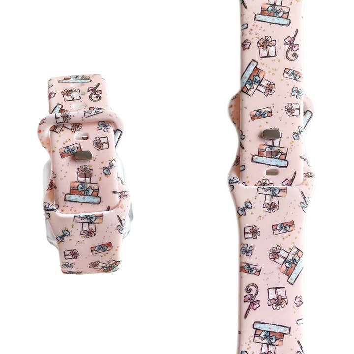 Apple Watch-bandje - Roze kerstcadeau voor wholesale door Mad Hatter Makings
