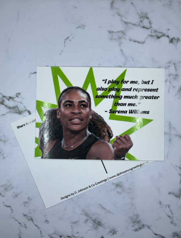 D. Johnson & Co Greetings - Wholesale Everyday Greeting Card - Share in celebrating BHM folded card set6