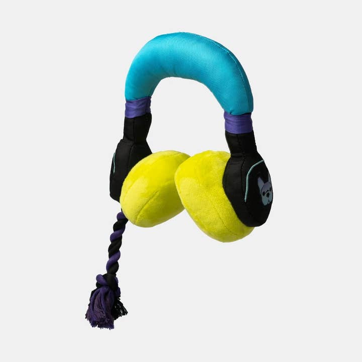 Headphones Dog Toy for wholesale by Silver Paw