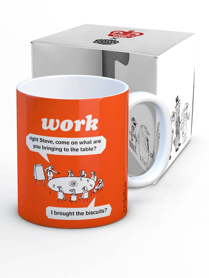 Funny Mug - Biscuits Modern Toss By Modern Toss for wholesale by Brainbox Candy