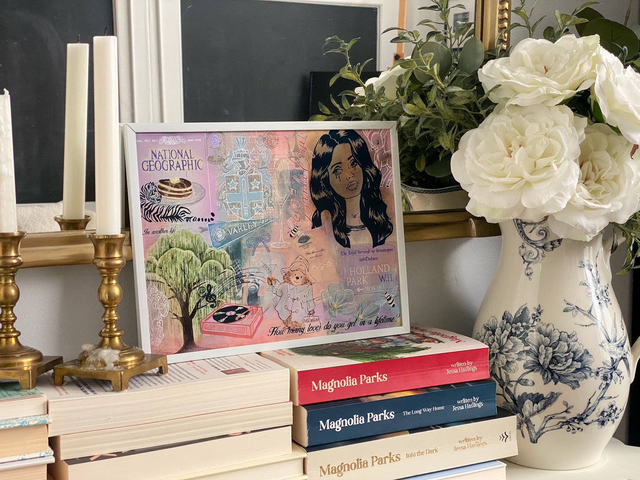 The Literary Loft - Wholesale Kunstprint - Bambi Ogen Kunstdruk0