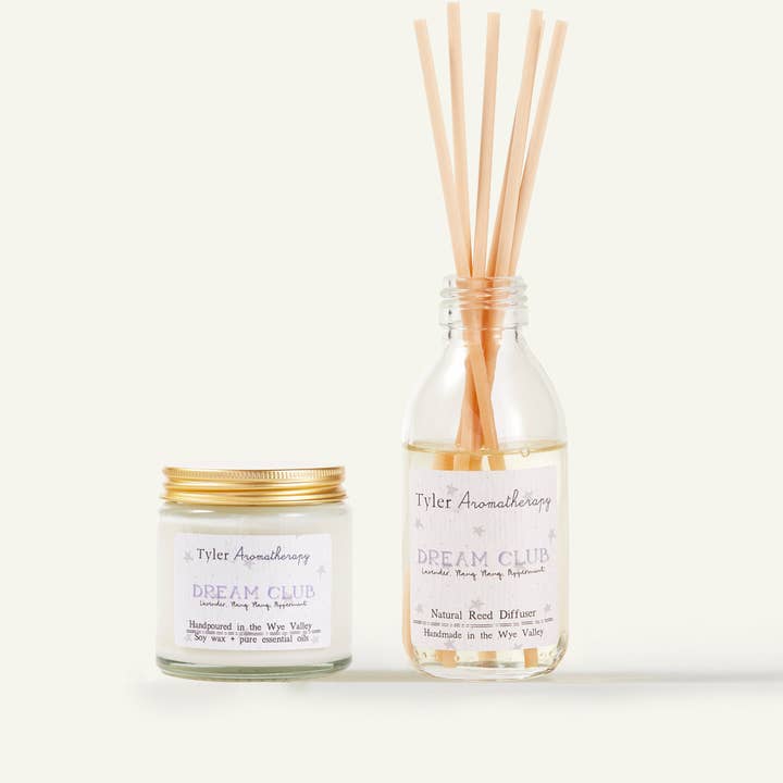 Conjunto de velas e difusor Dream Club por atacado de Tyler Aromatherapy