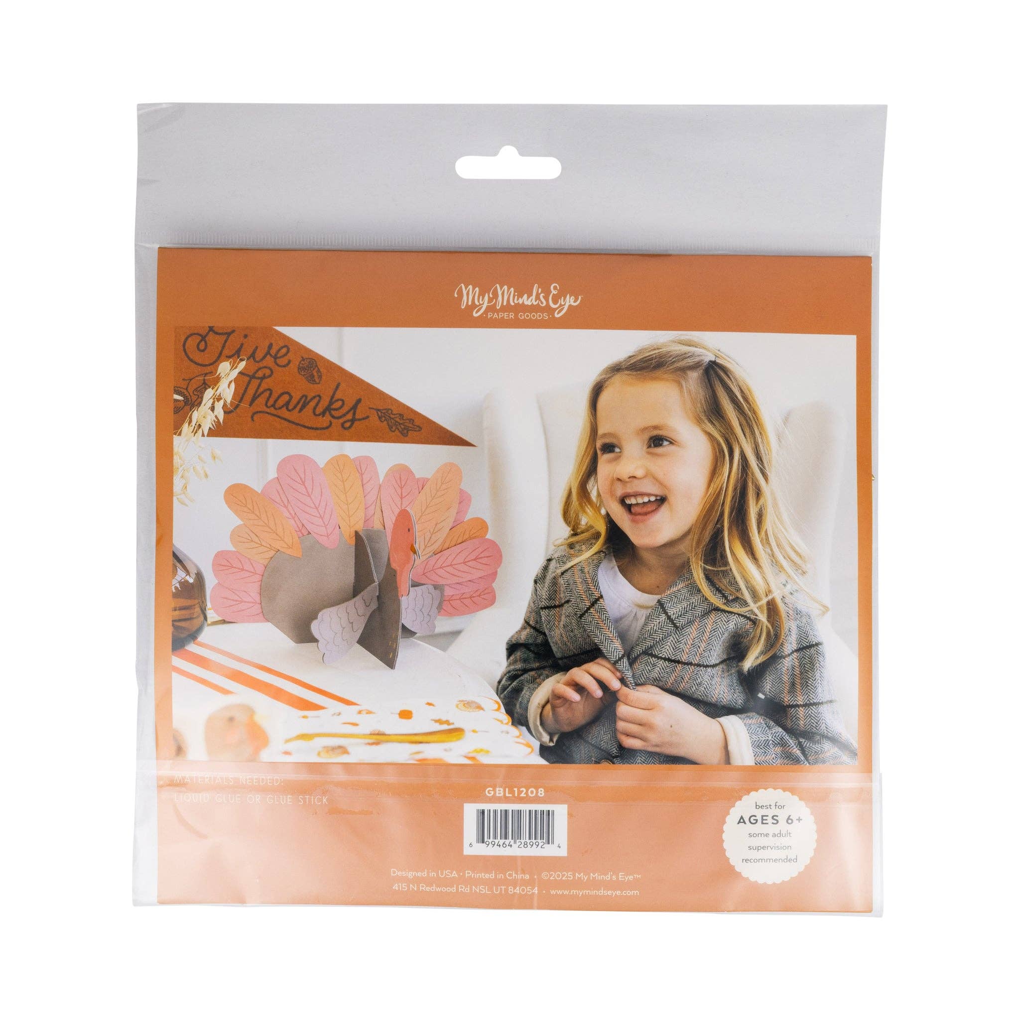 My Mind’s Eye - Wholesale DIY Craft Kit - GBL1208 - DIY Turkey Craft5