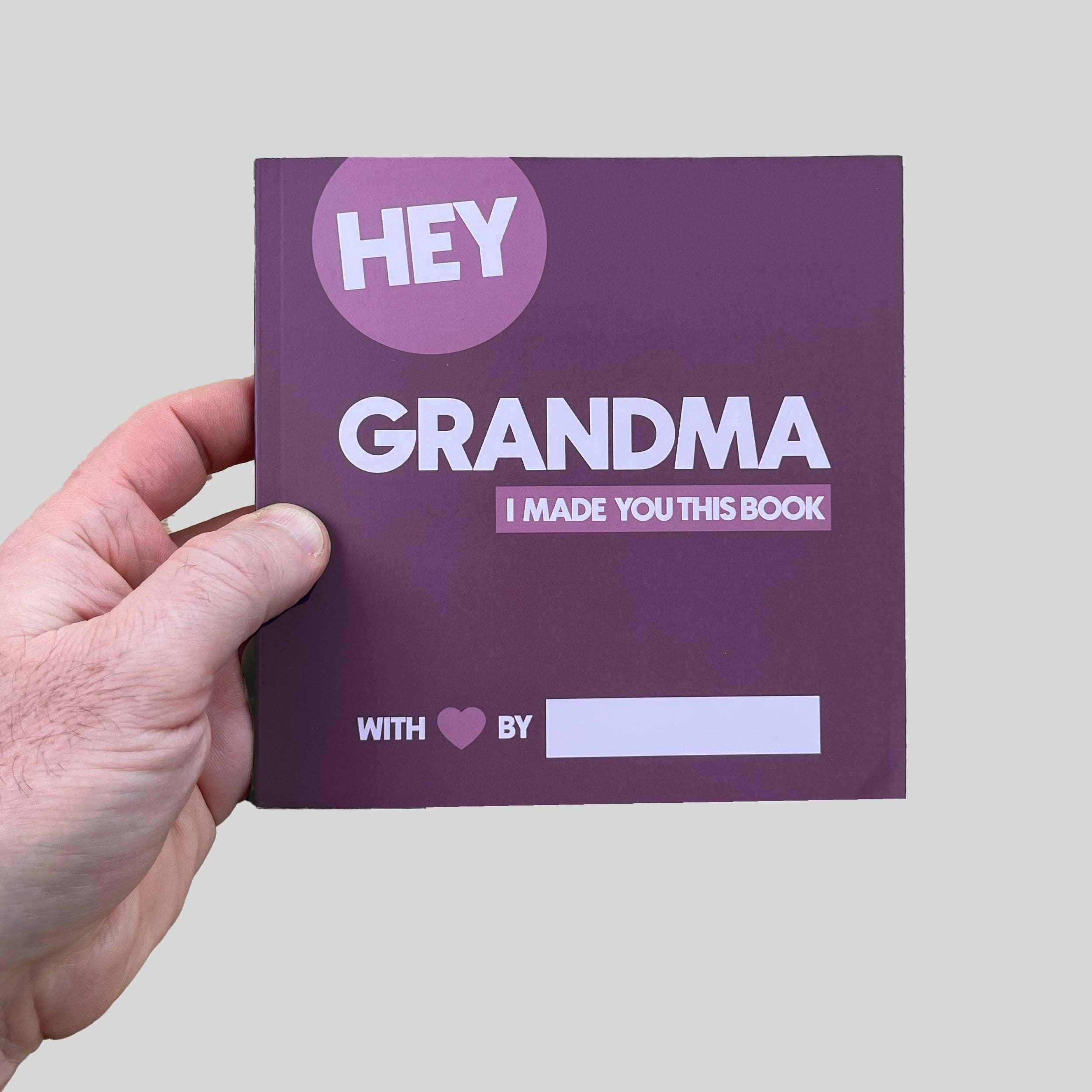 Timeside - Wholesale Journal/Diary - Hey Grandma, I Made You This Book2