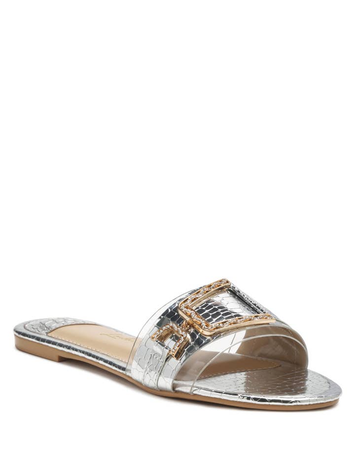 BALLERINES BRILLO JEWEL CROCO pour la vente par Rag Company