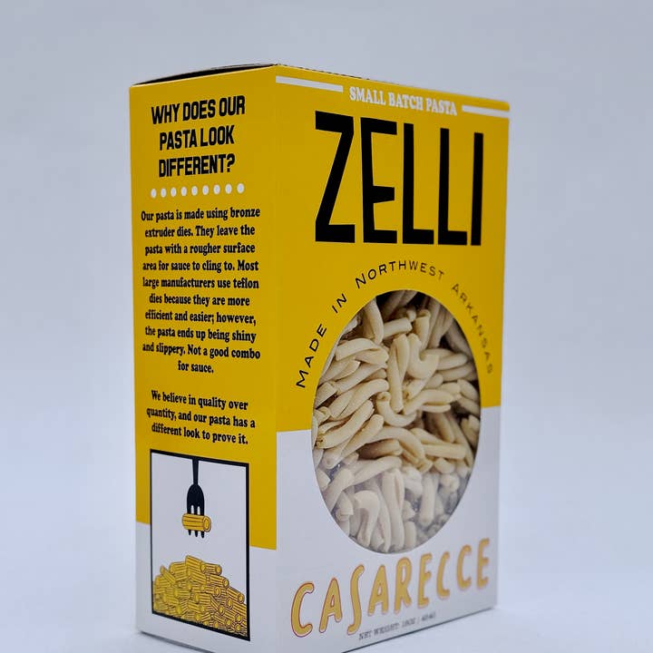 Zelli Pasta – wholesale Pasta – Casarecce