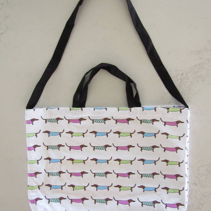 Cotton Tote Bag - Sausage Dogs and other Purchase Wholesale sausage rolls. Free Returns & Net 60 Terms on Faire trending on Faire.