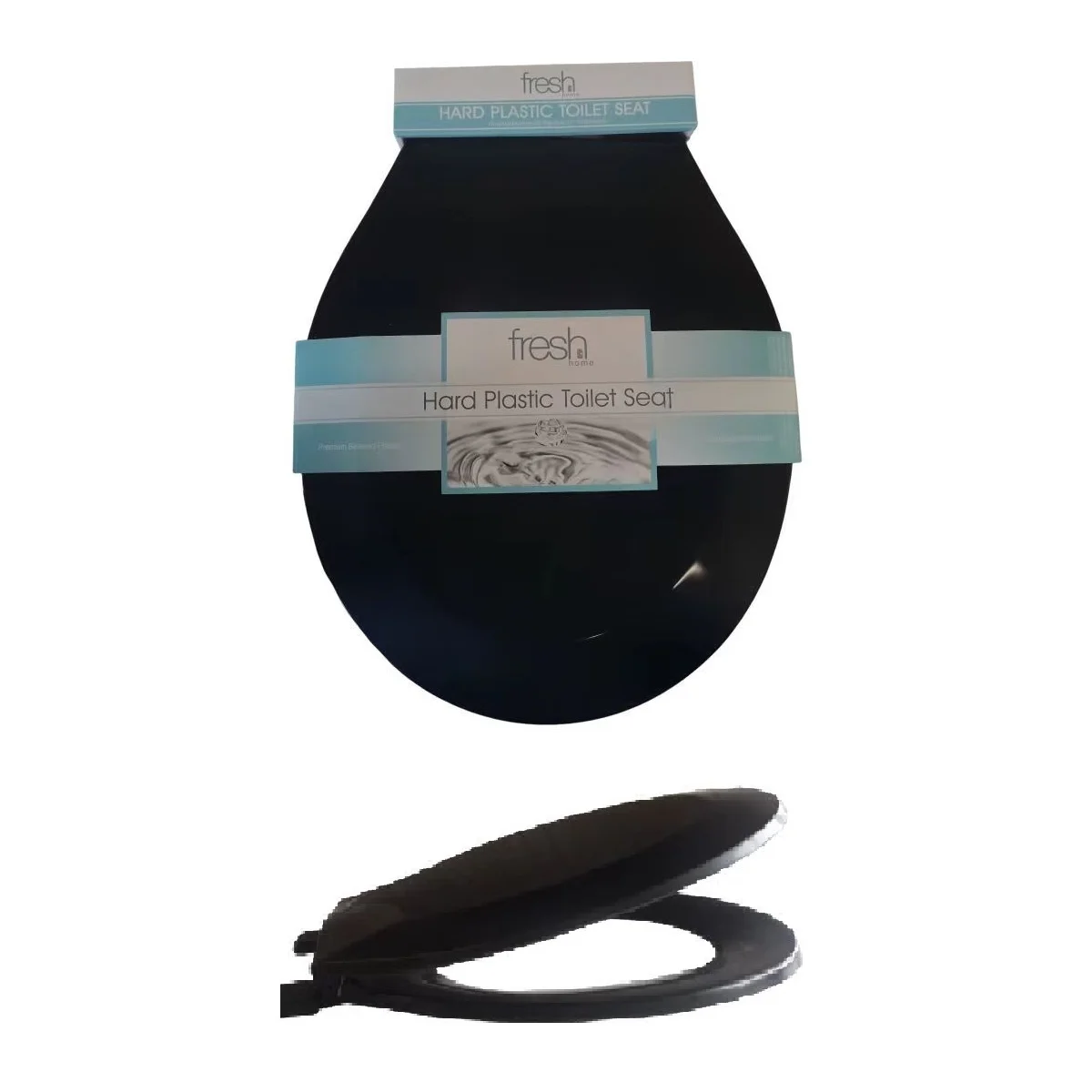 J&V TEXTILES - Wholesale Toilet Bowl Brush - Hard Plastic Toilet Seat With Beveled Edges12