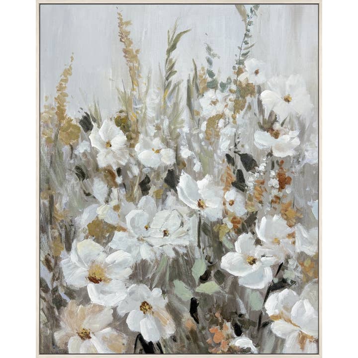 Murale sur toile Chuchotements de fleurs sauvages I pour la vente par Streamline Art