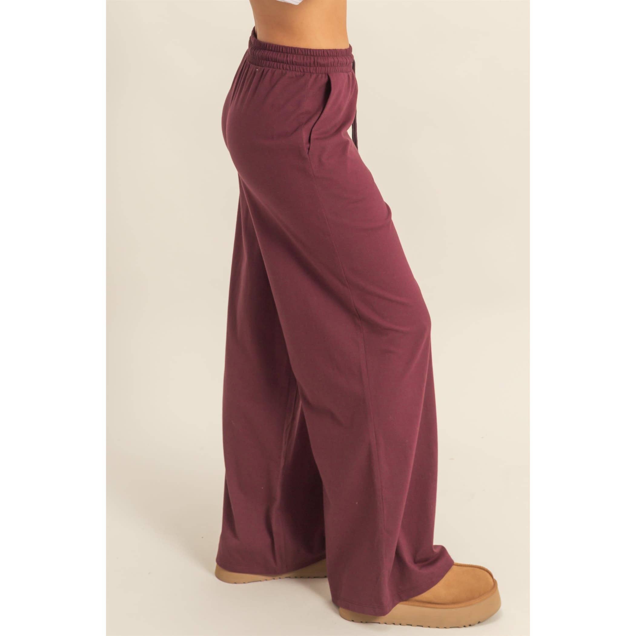 Double Zero - Vendita all'ingrosso Pantaloni sportivi/da jogging loungewear - Donna - Pantaloni larghi in cotone alla moda4