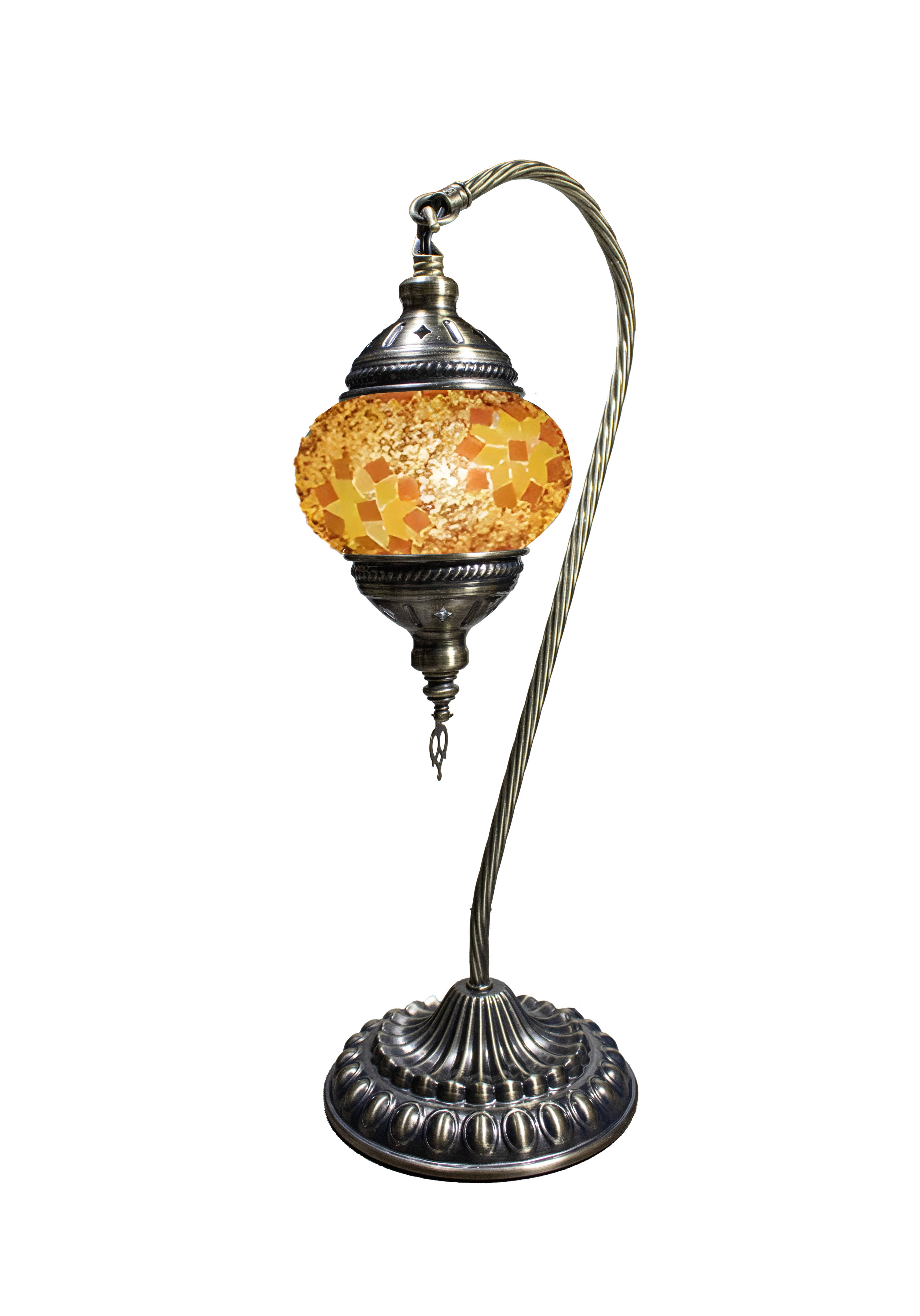 Gypsy Soul - Wholesale DIY Craft Kit - DIY Turkish Mosaic Swan Neck Lamp Home Kit - 6 Assorted Kit6