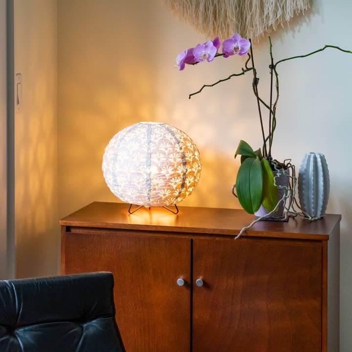 Allsop Home & Garden - Wholesale Accent/Desk Lamp - Stella Solace Indoor Table Lamp - 12" Globe Deco9