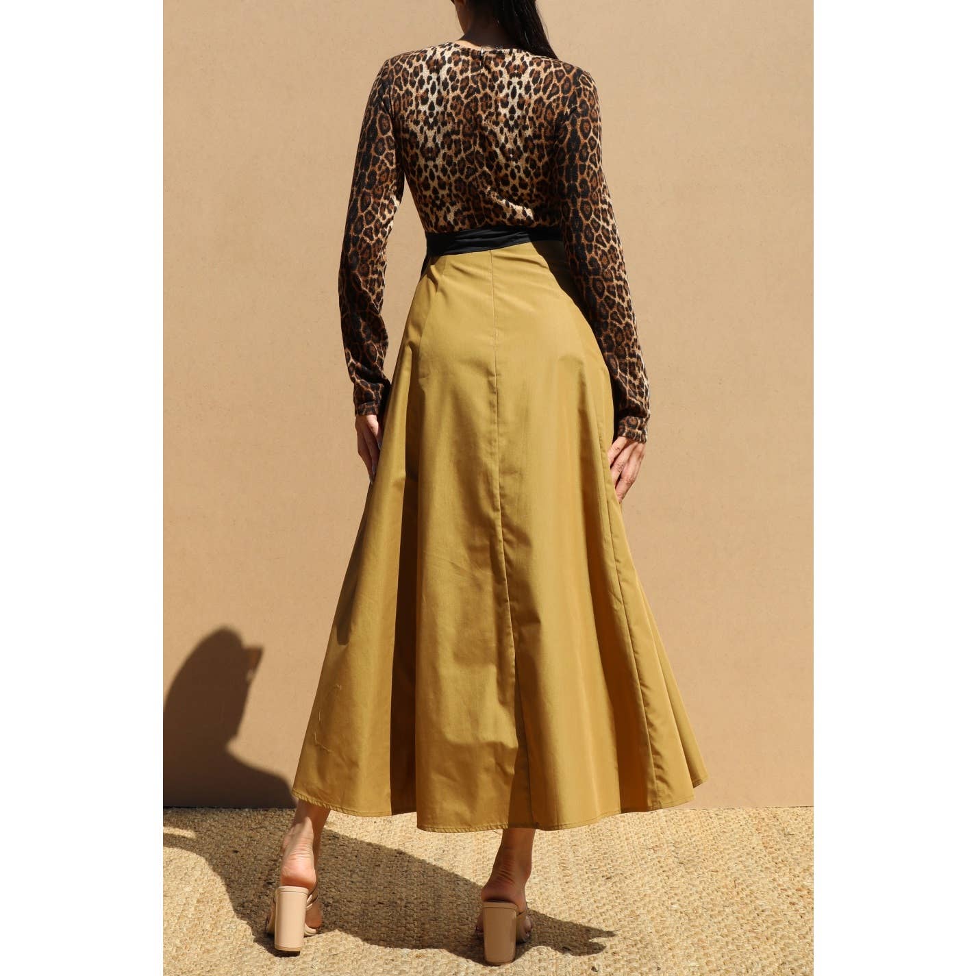 Black Pearl Clothing - Venta al por mayor Vestido - Mujer - Vestido largo chic con estampado de leopardo5