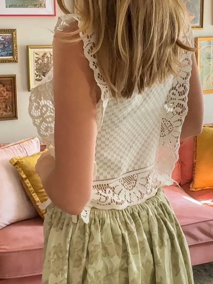 Soleil et Amis - Wholesale Blouse - Women's - the Florence top - Handmade Upcycled Tank top12